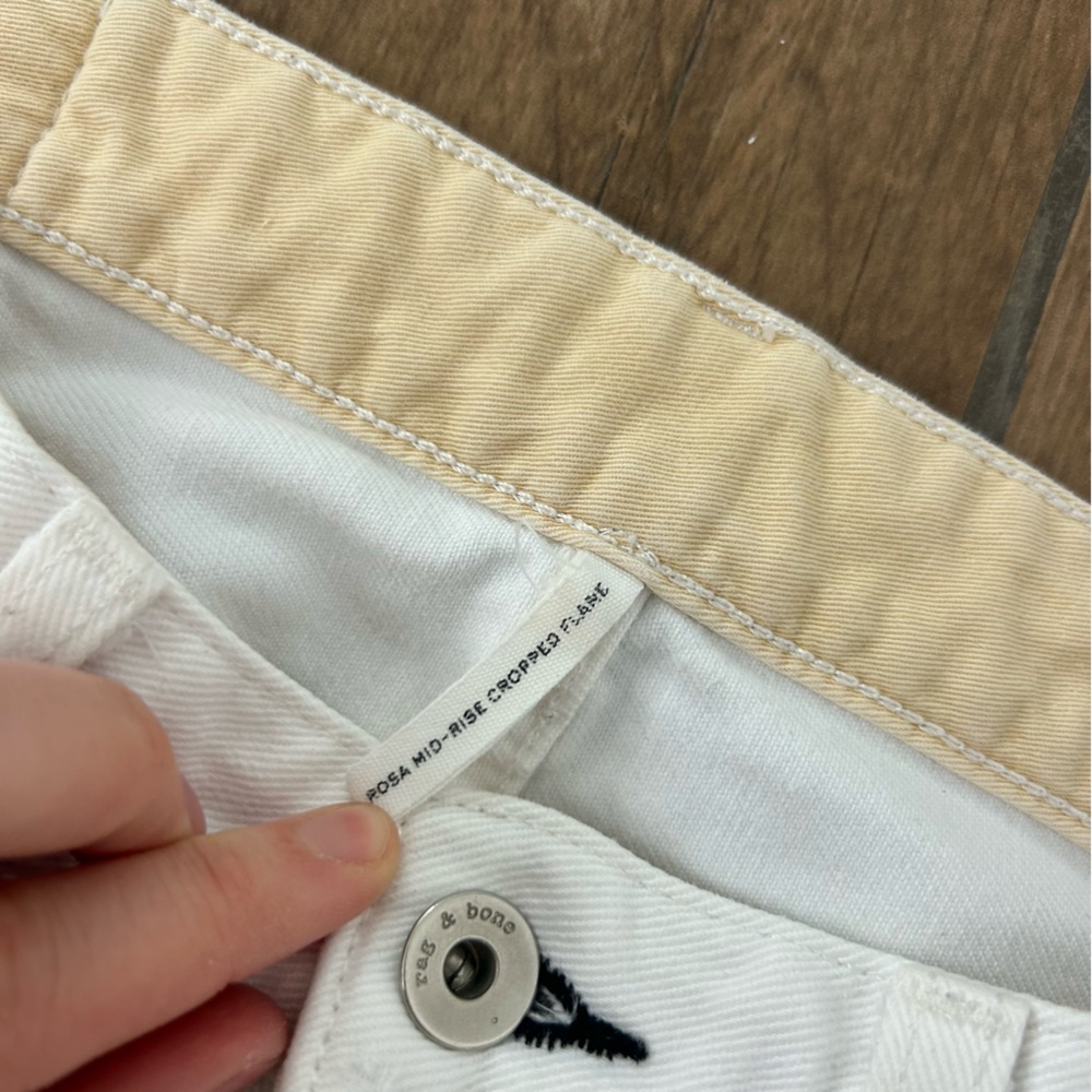 Rag & Bone Rosa Mid Rise Cropped Flare - Picture 3 of 4